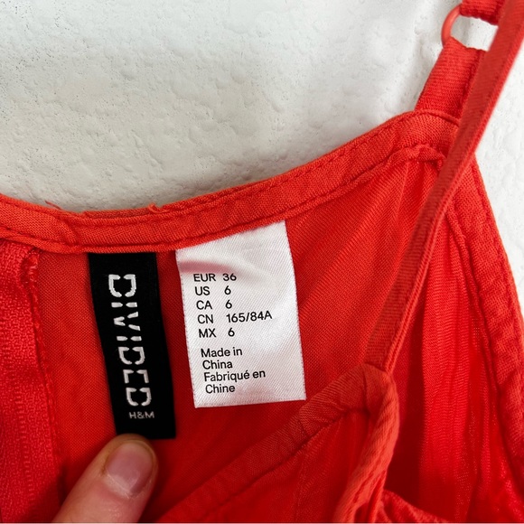 Divided Peach Sun Dress - Picture 4 of 4